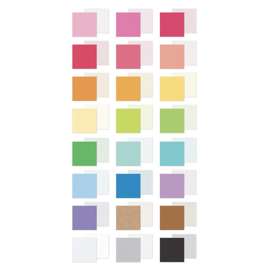 Doodlebug Double-Sided Paper Pad 6"X8" Swiss Dot