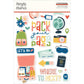 Simple Stories Sticker Book 12/Sheets Pack your Bags