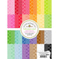 Doodlebug Double-Sided Paper Pad 6"X8" Plaid- Polka Dot