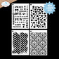 Elizabeth Crafts Journal Stencils 11