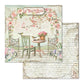 Stamperia Double-Sided Paper Pad 12"X12" 10/Pkg House Of Roses, 10 Designs/1 Each