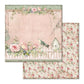 Stamperia Double-Sided Paper Pad 12"X12" 10/Pkg House Of Roses, 10 Designs/1 Each
