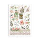 Stamperia A5 Washi Pad 8/Pkg House of Roses