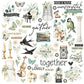 Simple Stories Chipboard Pieces Vintage Timeless Harmony