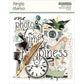 Simple Stories Bits & Pieces Die Cuts Vintage Timeless Harmony