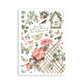 Stamperia A5 Washi Pad 8/Pkg House of Roses