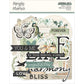 Simple Stories Journal Bits & Pieces Die Cuts Vintage Timeless Harmony