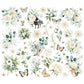Simple Stories Floral Bits & Pieces Die Cuts Vintage Timeless Harmony