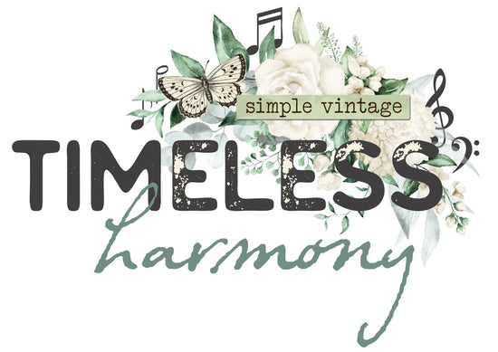 Simple Stories Vintage Timeless Harmony Bundle (12 products)