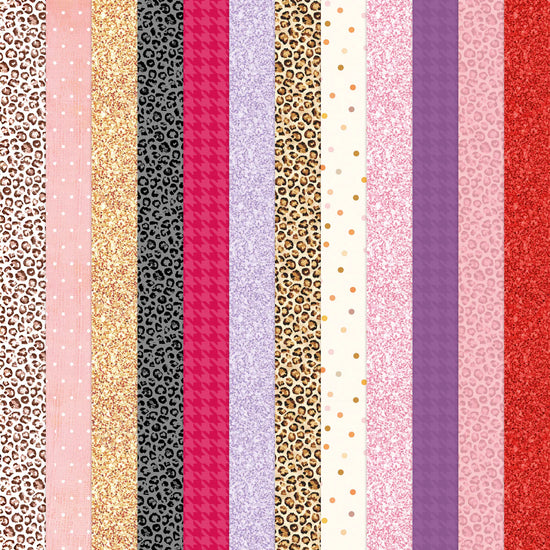 Katy Sue Runway Ready Printed Cardstock, 24 sheets