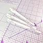 Hunkydory Prism Gel Pens - White x 3 Pens
