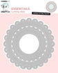 Studio Light Cutting Die Cutting Die Nested Circles Hearts Essentials 8 Pieces
