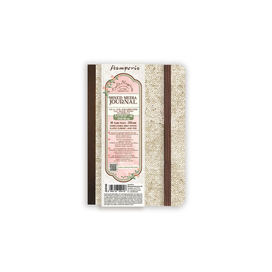 Stamperia Create Happiness Paper Mixed Media Journal A6