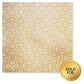 Paper Rose Wedding Joy Foil Gold 12x12 Paper Collection