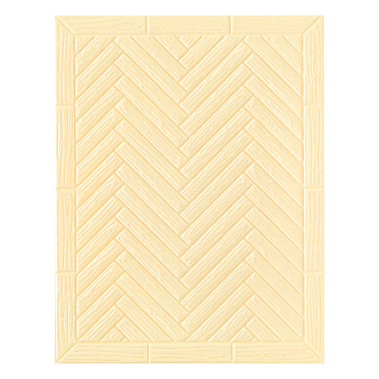 Spellbinders A2 Herringbone Decor 3D Embossing Folder by Yana Smakula