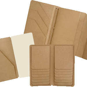 Graphic 45 Travel Album with Inserts – Waterfall Folder & Journaling Notebooks — Kraft