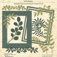 Graphic 45 Rectangle Frames with Ferns & Foliage Die Set
