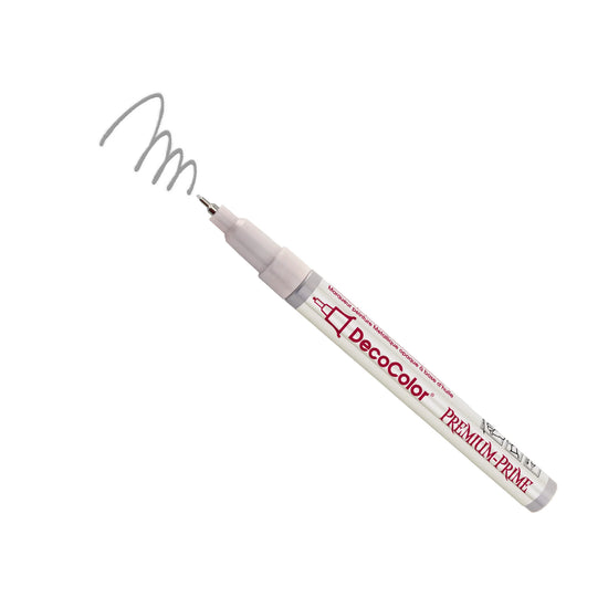 Marvy Uchida DECOCOLOR® PREMIUM EXTRA FINE POINT Silver