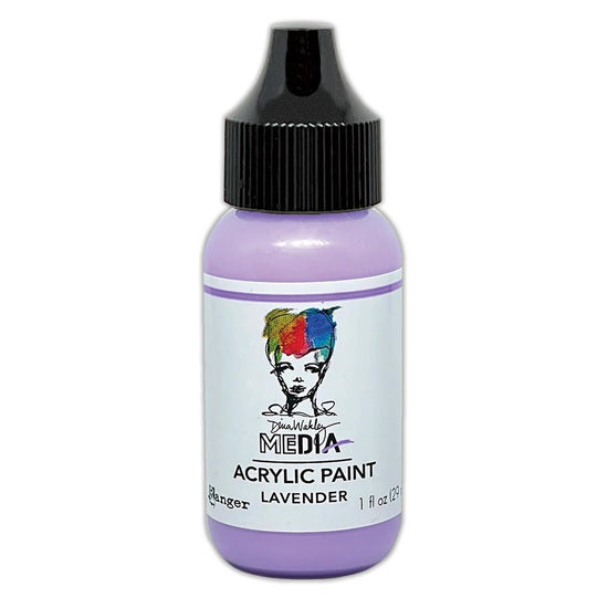 Dina Wakley Media Heavy Body Acrylic Paint 1oz Lavender