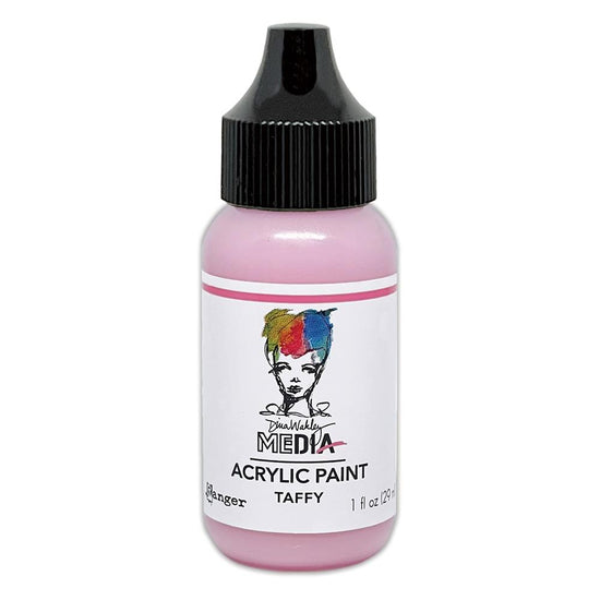 Dina Wakley Media Heavy Body Acrylic Paint 1oz Taffy