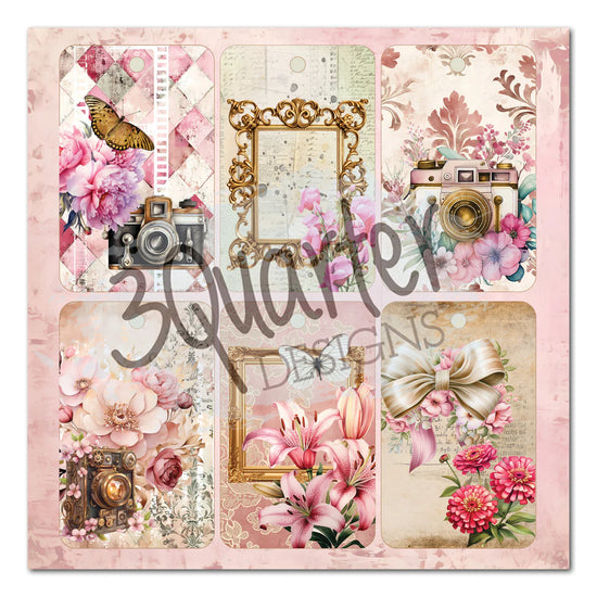3Quarter Designs Shutter Glam 8x8 Designer Paper & Diecuts Set