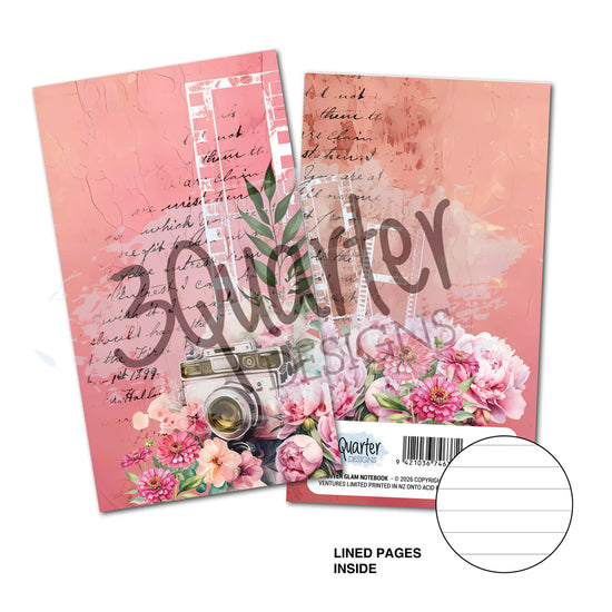 3Quarter Designs Shutter Glam - Mini Notebook