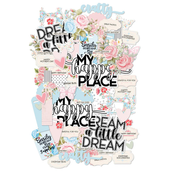 Uniquely Creative PATCHWORK ROSES CREATIVE CUTS
