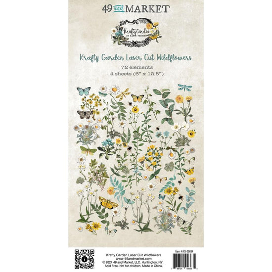 49 And Market Laser Cut Outs Wildflower Krafty Garden