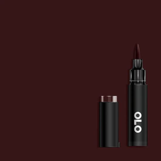OLO BRUSH Half Marker- R1.8 Maroon