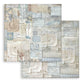 Stamperia Backgrounds Double-Sided Paper Pad 8"X8" 10/Pkg Silent Sea