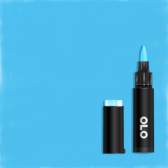 OLO BRUSH Half Marker- B1.3 Blue Hydrangea