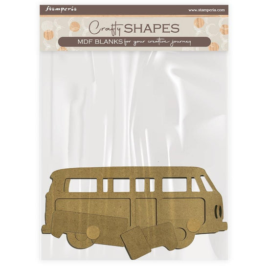 Stamperia Crafty Shapes Silent Sea Van