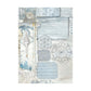 Stamperia Assorted Rice Paper Backgrounds A6 8/Sheets Silent Sea