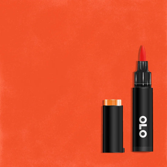 OLO BRUSH Half Marker- OR1.4 Pumpkin