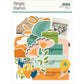 Simple Stories Happy Travels Bits & Pieces 29/Pkg Big