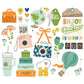 Simple Stories Happy Travels Bits & Pieces 29/Pkg Big