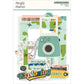 Simple Stories Happy Travels - Chipboard Frames