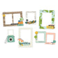 Simple Stories Happy Travels - Chipboard Frames