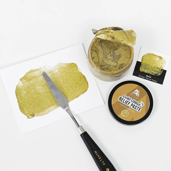 Altenew Gold Glitter Relief Paste