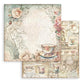 Stamperia Double-Sided Paper Pad 8"X8" 10/Pkg Brocante Antiques