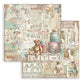 Stamperia Double-Sided Paper Pad 12"X12" 10/Pkg Brocante Antiques