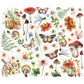 Simple Stories Simple Vintage Woodlands Bits & Pieces 34/Pkg Floral