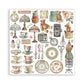 Stamperia Double-Sided Paper Pad 8"X8" 10/Pkg Brocante Antiques