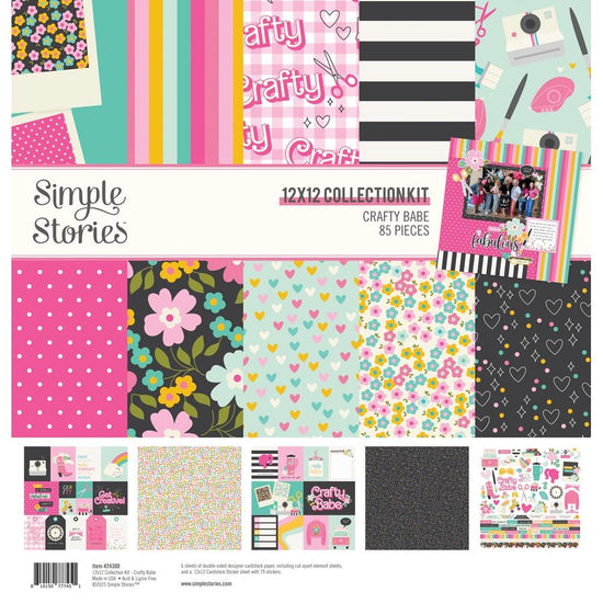 Simple Stories Collection Kit 12"X12" Crafty Babe