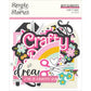 Simple Stories Crafty Babe Bits & Pieces 54/Pkg