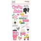 Simple Stories Crafty Babe Foam Stickers 38/pkg