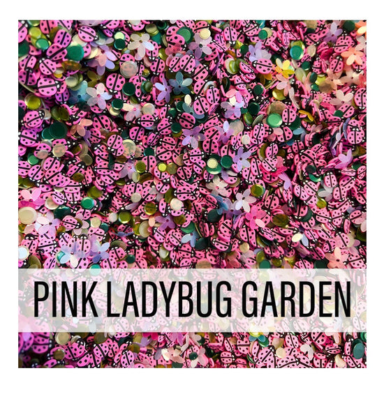 Pink & Main Pink Ladybug Garden Confetti