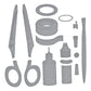 Spellbinders CRAFTY TOOLS ETCHED DIES FROM THE CRAFTY BABE COLLECTION WITH SIMPLE STORIES