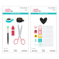 Spellbinders CRAFTY BABE DIE BUNDLE WITH SIMPLE STORIES