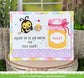 Lawn Fawn jam and honey sentiments stamp